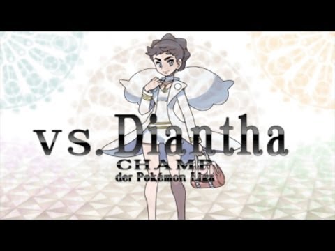 Let's Play Pokemon X & Y (Walkthrough) Part 77 - Kampf gegen Champ Diantha