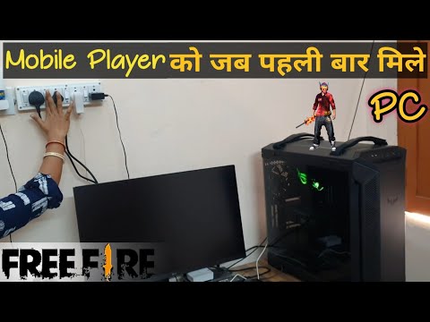 Mobile Player first time on pc gameplay free fire || pc rtx 3080 ti intel i7 13 gen