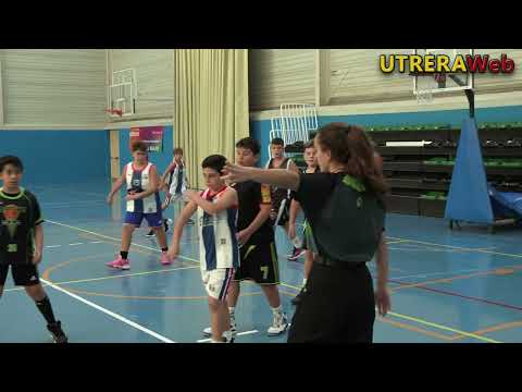 LIGA PROVINCIAL MINIBASKET DE SEVILLA: CLUB BALONCESTO GELVES 61 - CLUB BALOCNESTO UTRERA AZUL 45