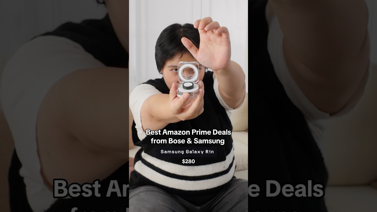 Best Tech Deals from Samsung and Bose #amazonprime