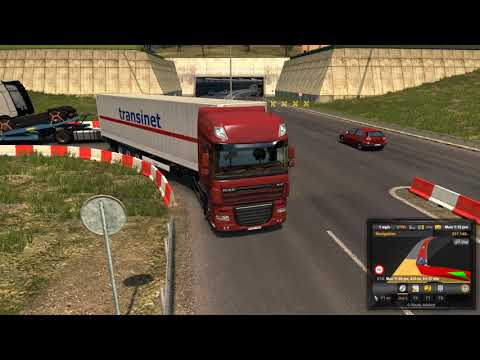 Euro Truck Simulator 2 in 4K UHD. Debrecen to Venice Part 1