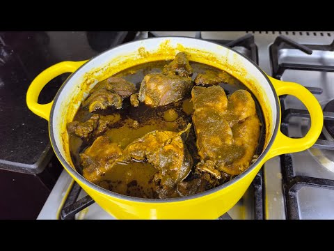 HOW TO PREPARE SIMPLE DELICIOUS AUTHENTIC BLACK SOUP 🍲😋/STRICTLY DISHES BY B.