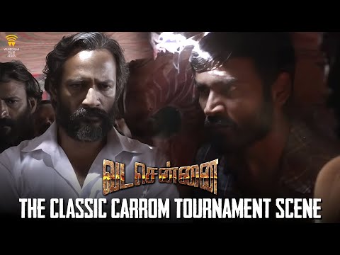 VADACHENNAI - The Classic Carrom Tournament Scene | Dhanush | Ameer | Andrea Jeremiah | Vetri Maaran