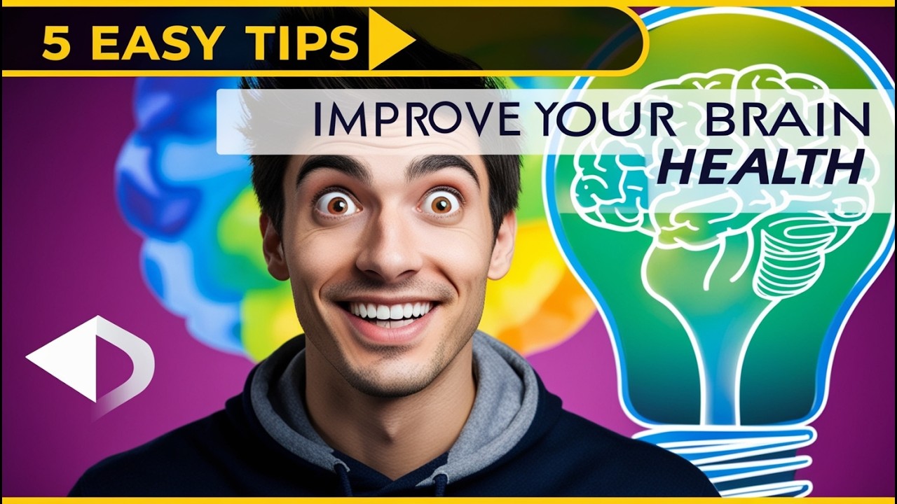 how to improve your brain health with these 5 easy tips