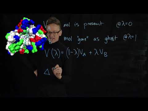 Lecture 06, concept 21: Calculating binding free energy - alchemical transformation