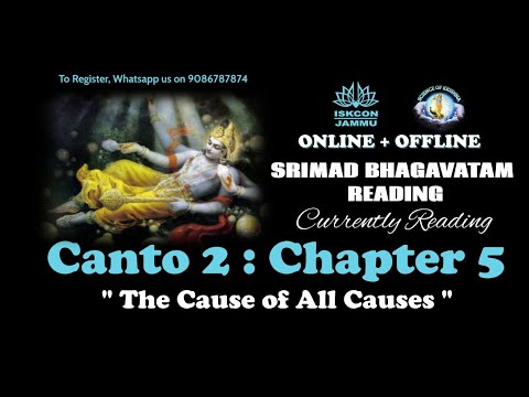 Srimad Bhagavatam Canto 2.5.9 to 2.5.11 by Dristadyumna Das