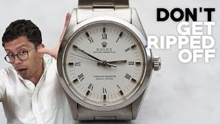 How To Buy Vintage & Pre-Owned Watches | Questions to Ask The Seller