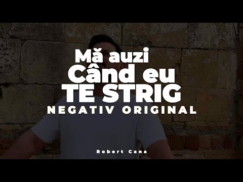 NEGATIV CRESTIN - Tu ma auzi cand eu te strig TON JOS