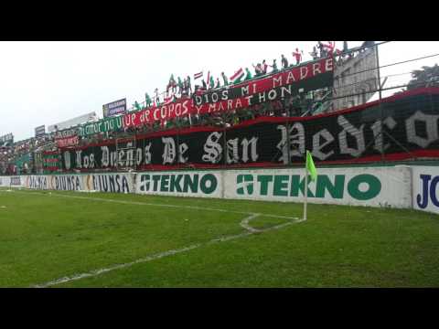 "Solo pido que vayas al frente" Barra: Fúria Verde • Club: Marathón