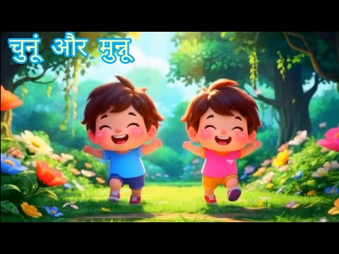 Chunu Munnu Ki Animal Poem 🐰🦜 | Kids Rhymes with Animals