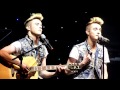 Jedward Singing 'Hey There Delilah' - Limerick ...
