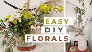EASY DIY FLORALS - Do it Yourself Flower Arrangements - A Trip to the Los Angeles Flower Market