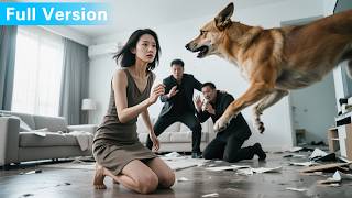 🐕A girl bullied by her cruel family, saved by her little dog! Dog strikes back, villains beg!