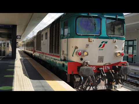 Treno Intercity+Locomotore D445 1126 Intercity 562 Reggio di Calabria Centrale-Taranto