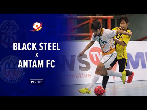 Highlight : Black Steel Manokwari Vs Antam FC Jakarta (2-2) : Pro Futsal League 2016