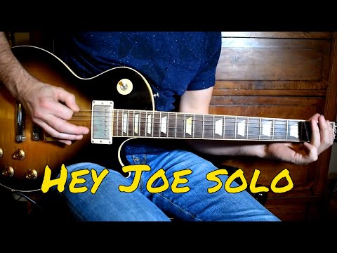 Jimi Hendrix - Hey Joe solo cover