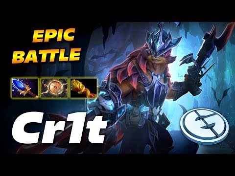 Cr1t- Roaming Pangolier - LONG EPIC BATTLE - Dota 2 Pro Gameplay