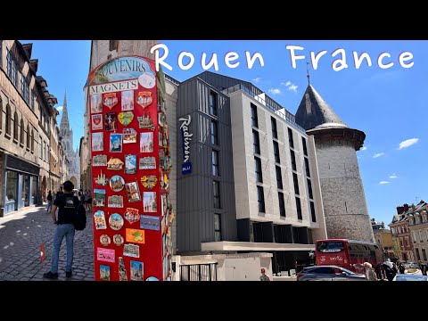 Rouen France City Tour , Raddison Blu Hotel in Rouen