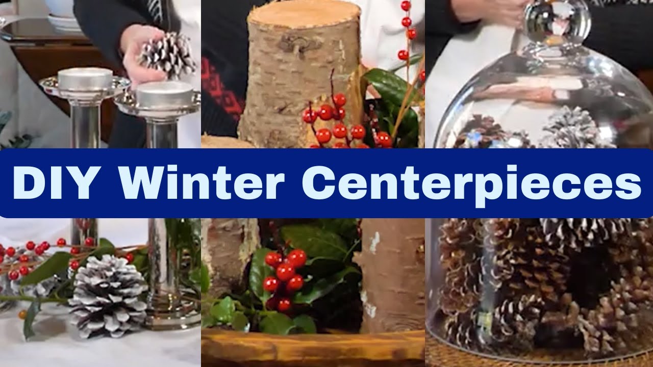 Best DIY Ideas for Winter Centerpieces!