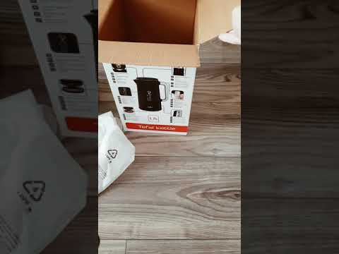 Tefal KO851 elektrinis virdulys 1,7 L Juoda 1800 W video
