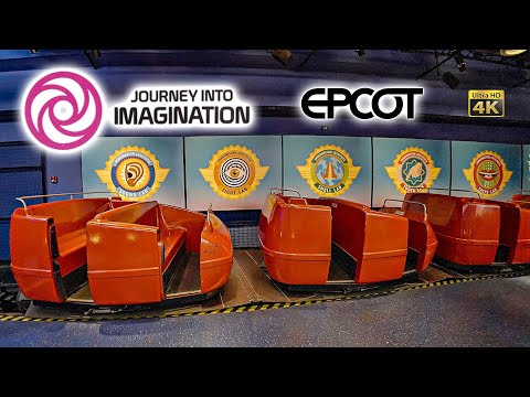Journey into Imagination with Figment Ride Low Light 4K POV EPCOT Walt Disney World 2025 06 30
