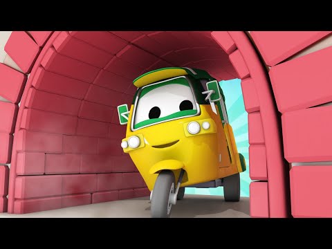 Tomova Autopraonica u Auto Gradu 💧 TUK TUK Tao je UDARIO u pitu - Crtani sa kamionima za djecu