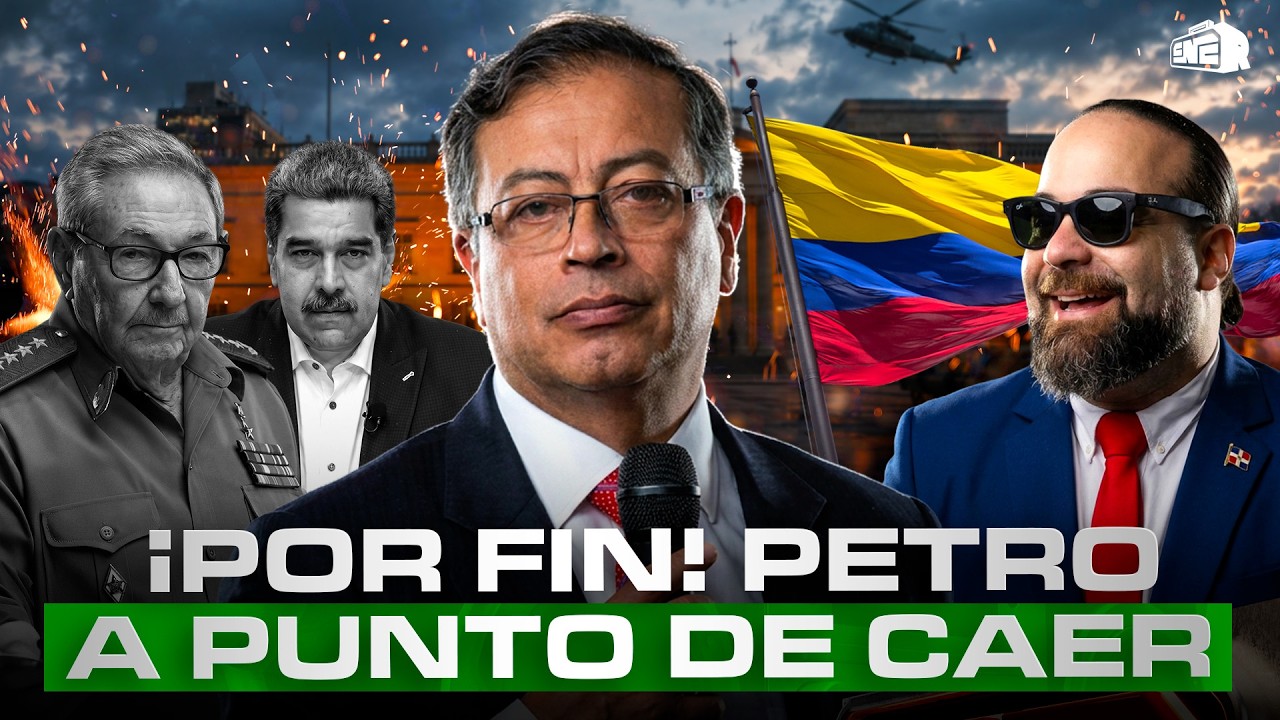 ¡POR FIN! PETRO A PUNTO DE CAER EN COLOMBIA COMO MADURO Y RAÚL CASTRO