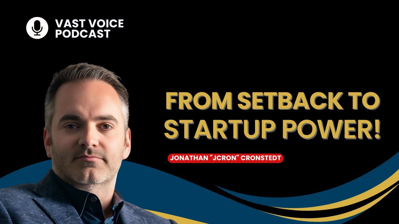 From Setback to Startup Power with Kajabi's Jonathan Cronstedt (JCron)!