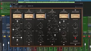 Video thumbnail for LOADED by Analog Obsession // FREE PLUGIN // custom 500 series channel strip // AUDIO DEMOS by Honey, I Shrunk The Bass