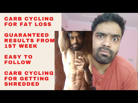 CARB CYCLING for fat loss | Fastest way to lose fat and get shredded