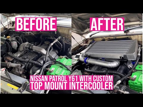 Let's Make a Top Mount Intercooler! || Nissan Patrol Y61