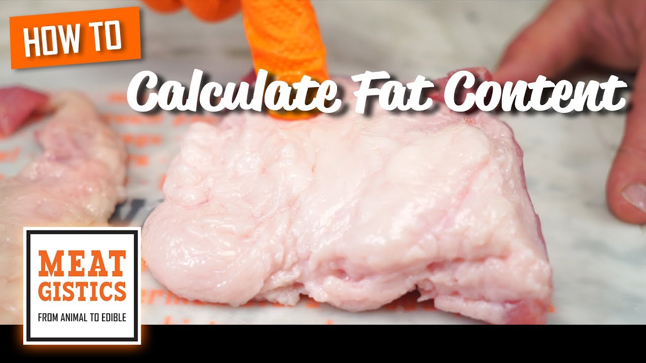 Fat Content Calculation