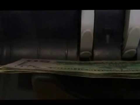 SBM SB-9 banknote discrimation Counter with printing serial No. function Demo