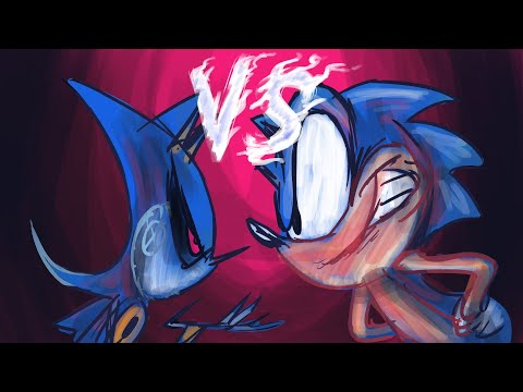 Sonic VS Metal Sonic (Adventures of Duane and BrandO)