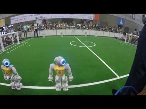 UT Austin Villa vs. NaoDevils - RoboCup 2017 - 3rd PLACE - 1stHalf