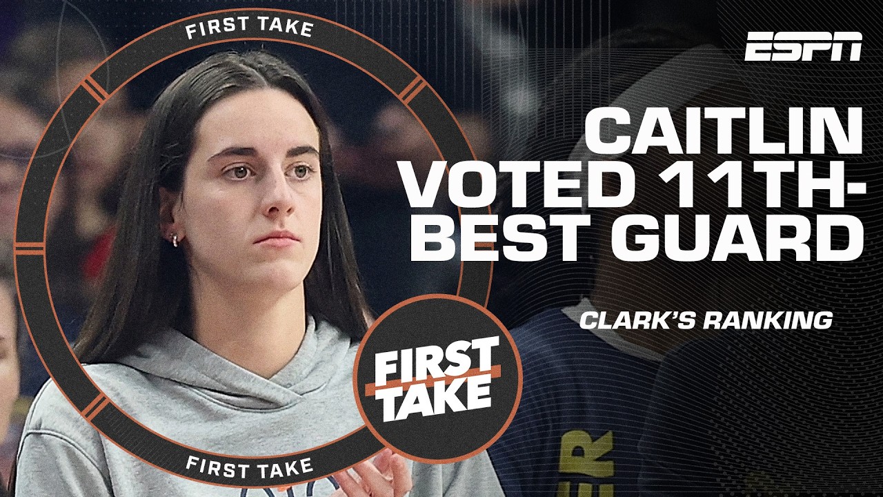 Why Caitlin Clark being 11th in voting is 'FOOLISHNESS! INSULTING! PROPOSTEROUS!' 😧 | First Take