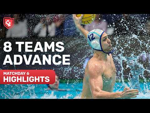 HIGHLIGHTS | Quarter Final Stage Set! | Water Polo Champions League MD6
