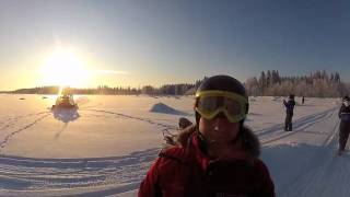 Luleå in Swedish lapland - Archipelago Snowmobile Hovercraft Adventures