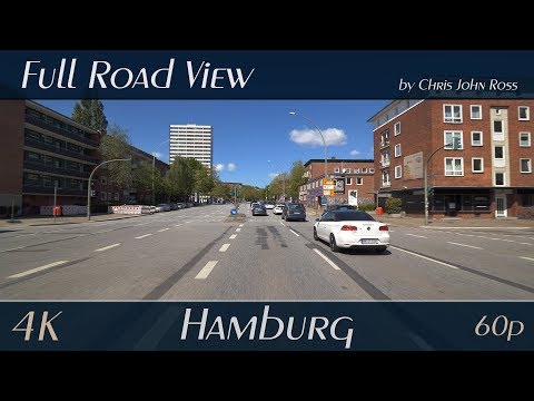 Hamburg, Germany: Eimsbüttel, Stellingen - Fruchtallee, Eimsbütteler Marktplatz, Kieler Straße - 4K