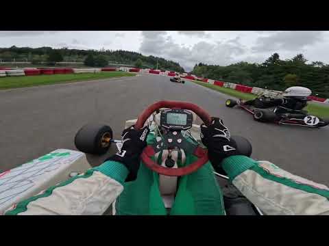 Tonykart esprit 100cc Rotax Vm @ classic kart lovers spa francorshamps : driver Gil Mertens 