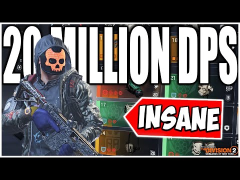THE DIVISION 2 - 20 MILLION DPS BUILD! BEST DPS/HARDEST HITTING BUILD IN TU17 WITH 1.5 MILLION ARMOR