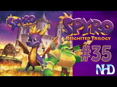 Let's Play Spyro the Dragon, Reignited (pt35) Gnasty Gnorc, Boss (100% Level Complete)
