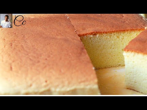 How to make  Jiggly Fluffy Sponge cake  | BAKE LIKE A PRO | Taiwanese Castella Recipe | Simple Cake