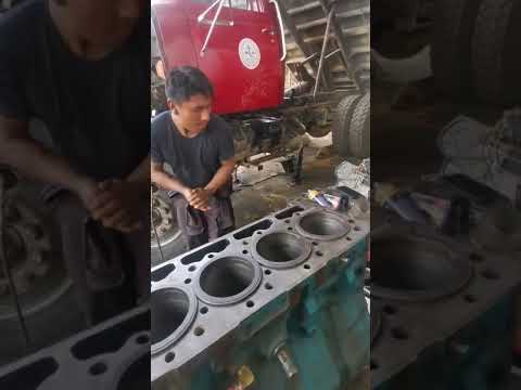 instalación camisas motor navistar NGD 466
