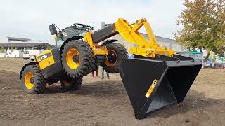 Extreme Dump Truck Unloading Pretty Girl Stunts VOLVO Excavator CAT Dozer JCB Tractor Oversize 2022
