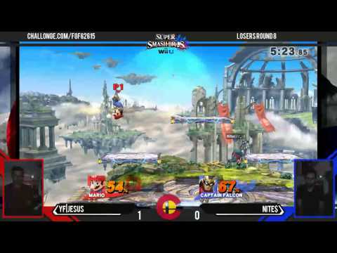 FGF1 - YF.Jesus (Mario) Vs. Nite$ (Captain Falcon) LR8 - Smash 4