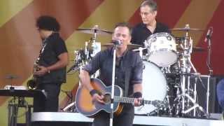 Bruce Springsteen singing " Saints Go Marchin In" at 2014 New Orleans Jazz and Heritage Festival