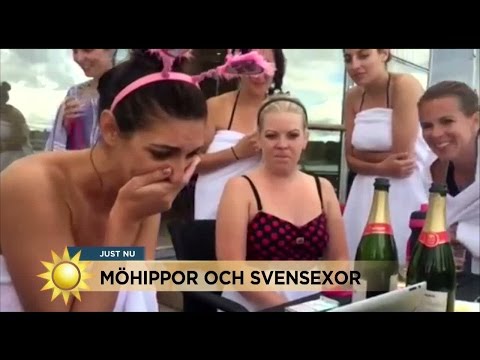 Festbilderna - så lyckad blev Sorayas möhippa - Nyhetsmorgon (TV4)