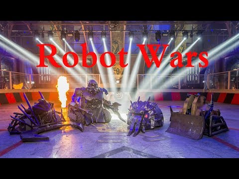 Robot Wars Gladiator fight