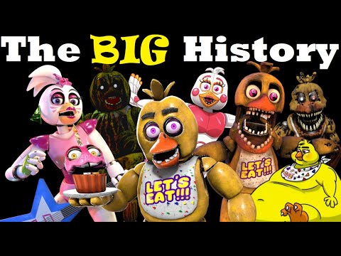 The BIG History of Chica (Withered, Glamrock, and the Rest)